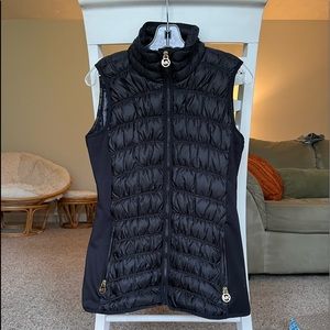 Michael Kors black puffer vest